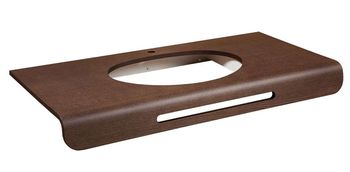 Enc.Drop Wood Walnut 116x55x11.5