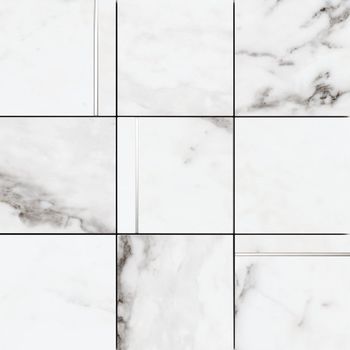 Statuario Plus White Decor Mosaico/30x30/EP